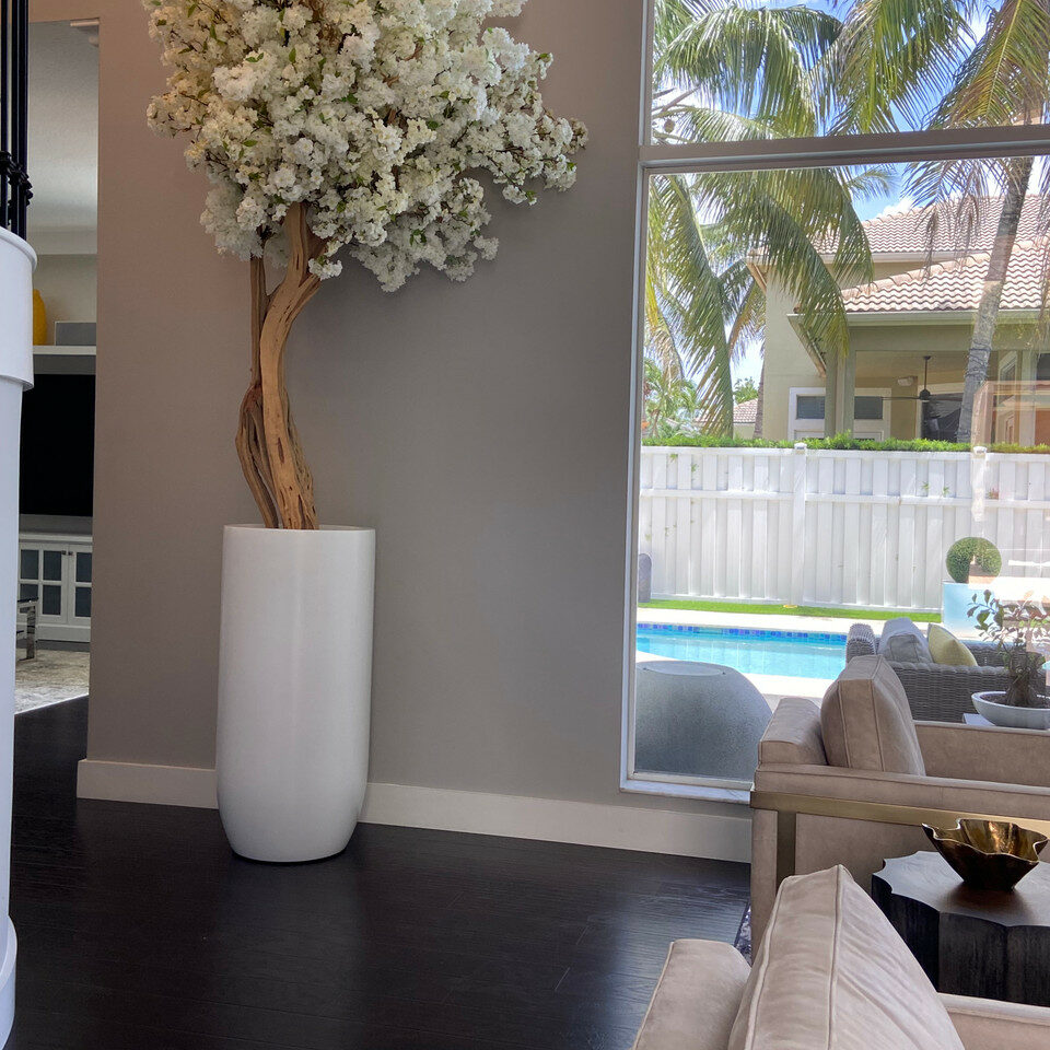 Matteonal artificial plant in vase