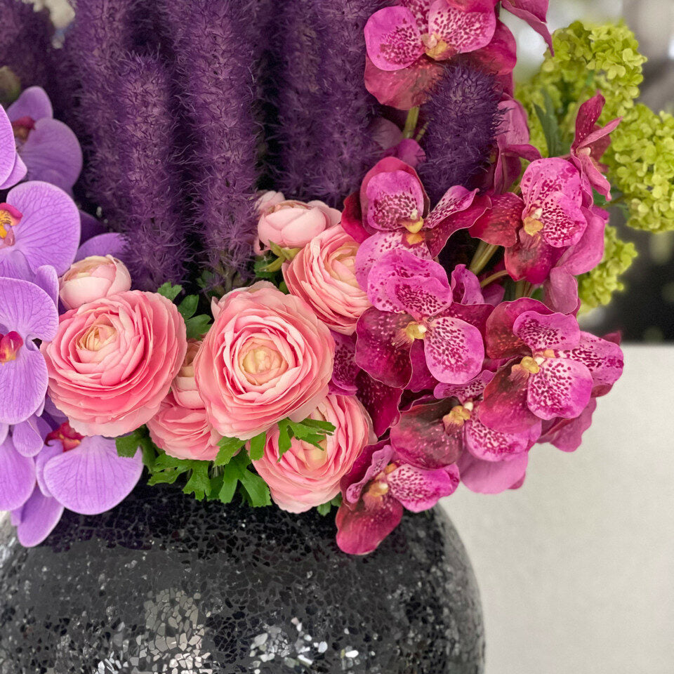 Blackokon artificial plant in vase