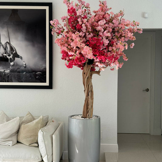 Realistic artificial artificial plant plant with vase for modern home decor