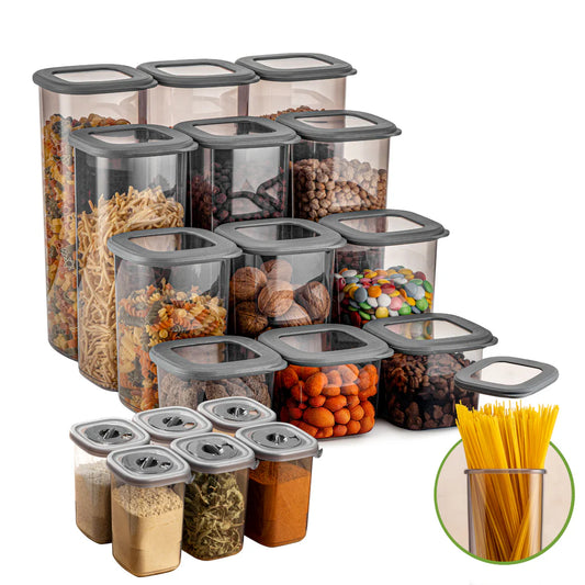 Vorratsdosen Set 18-teilig – Luftdicht & Stapelbar